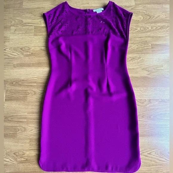 sachin and babi light blue dress Nocturnal Petal Midi Dress Plum/Blue / L